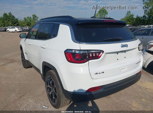 3C4NJDCN6ST587635 2025 JEEP COMPASS White Trasero izquierdo