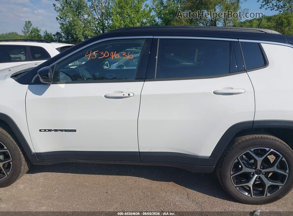 3C4NJDCN6ST587635 2025 JEEP COMPASS White Vista interior de 360 grados