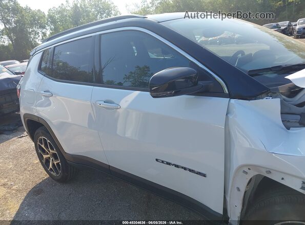 3C4NJDCN6ST587635 2025 JEEP COMPASS White Vista interior trasera