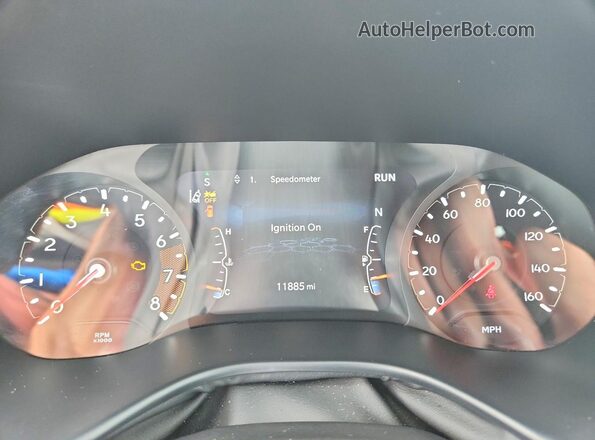 3C4NJDCN6TT188516 2026 JEEP COMPASS Silver ხელსაწყოთა პანელის ხედი
