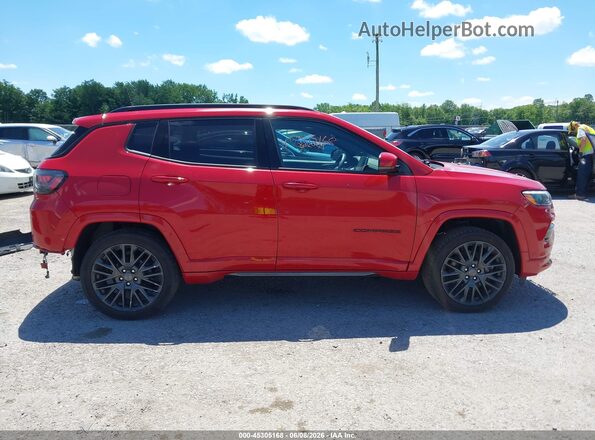 3C4NJDCN7PT533512 2023 JEEP COMPASS Red Rear interior view