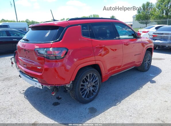3C4NJDCN7PT533512 2023 JEEP COMPASS Red Rear right
