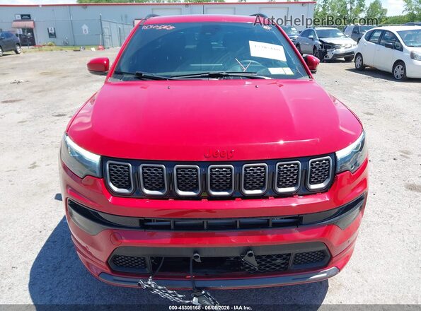 3C4NJDCN7PT533512 2023 JEEP COMPASS Red Instrument cluster view