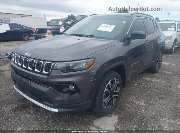 3C4NJDCN7RT585337 2024 JEEP COMPASS Gray Front left