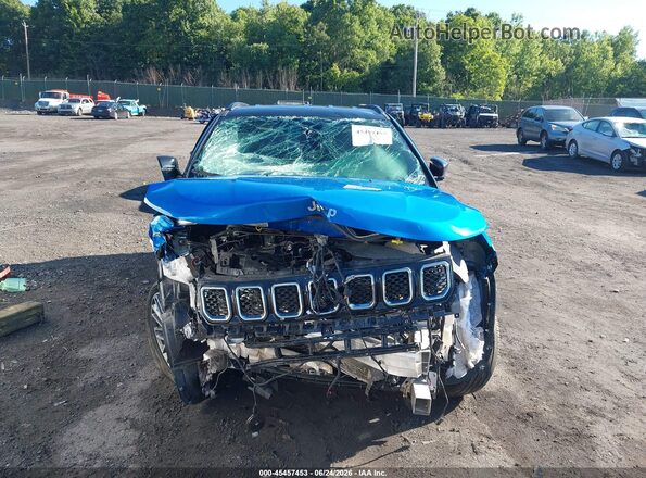 3C4NJDCN7RT590151 2024 JEEP COMPASS Blue Widok zestawu wskaźników