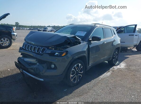 3C4NJDCN7RT597035 2024 JEEP COMPASS Серый Передняя левая четверть