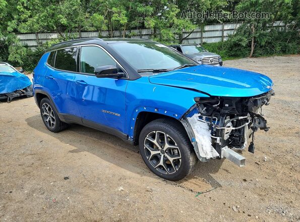 3C4NJDCN7ST556961 2025 JEEP COMPASS Blue Առջևի աջ