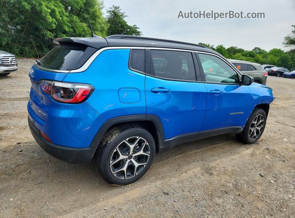 3C4NJDCN7ST556961 2025 JEEP COMPASS Blue Հետևի աջ