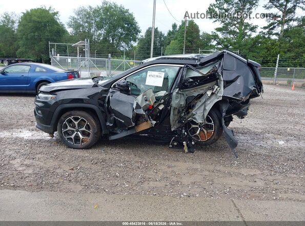 3C4NJDCN7ST590480 2025 JEEP COMPASS Black Rear interior view