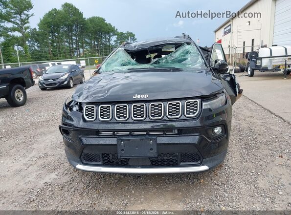 3C4NJDCN7ST590480 2025 JEEP COMPASS Black Dashboard view