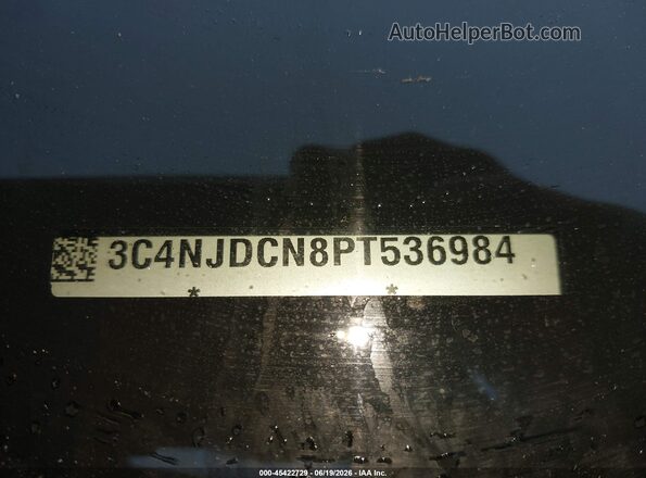 3C4NJDCN8PT536984 2023 JEEP COMPASS Gray ძრავის განყოფილების ხედი