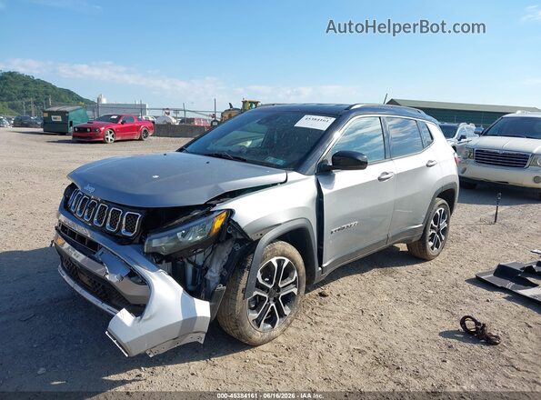 3C4NJDCN8PT565580 2023 JEEP COMPASS Gray Vista tres cuartos delantera izquierda