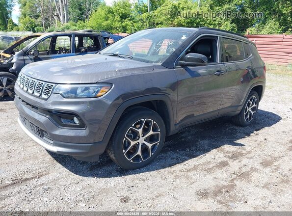 3C4NJDCN8RT131159 2024 JEEP COMPASS Gray Առջևի ձախ երեք քառորդ տեսարան