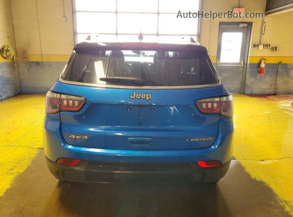 3C4NJDCN8ST506988 2025 JEEP COMPASS Blue უკანა ხედი