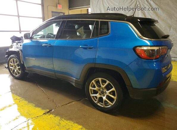 3C4NJDCN8ST506988 2025 JEEP COMPASS Blue უკანა მარცხენა