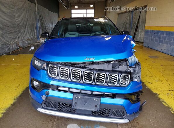 3C4NJDCN8ST506988 2025 JEEP COMPASS Blue წინა ხედი