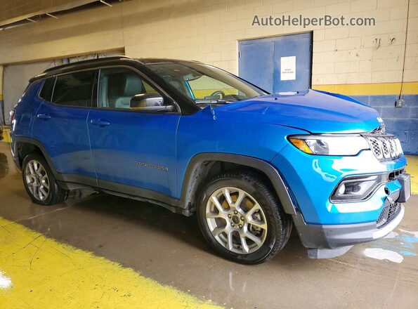 3C4NJDCN8ST506988 2025 JEEP COMPASS Blue წინა მარჯვენა
