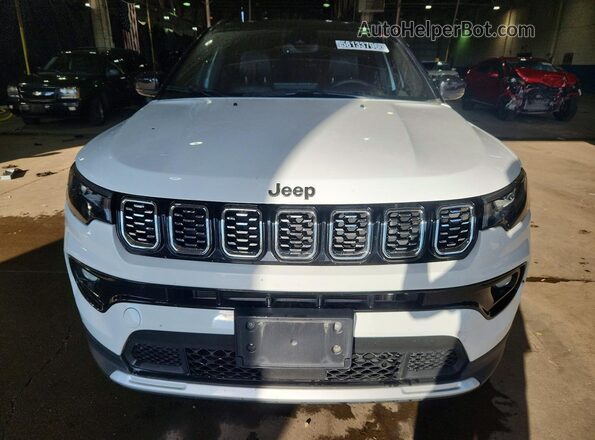 3C4NJDCN8ST509034 2025 JEEP COMPASS White Դիմացի տեսք