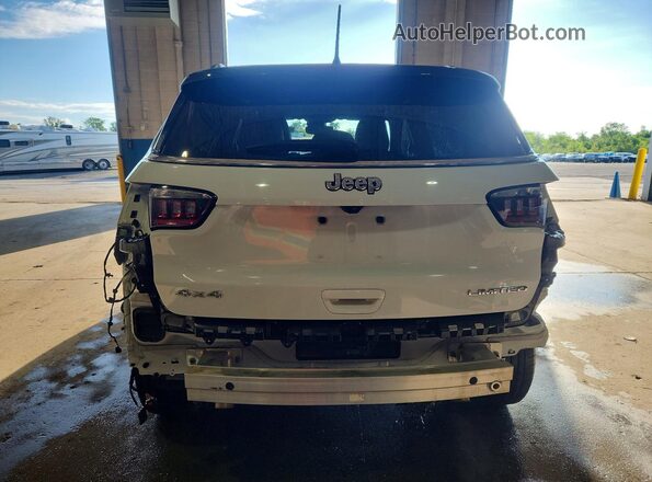 3C4NJDCN8ST509034 2025 JEEP COMPASS White Հետևի տեսք