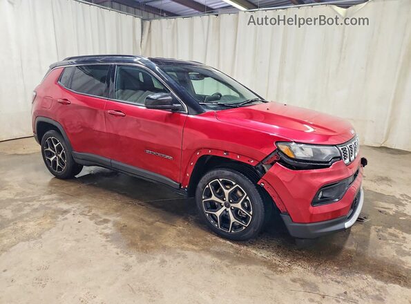 3C4NJDCN8ST521152 2025 JEEP COMPASS Red წინა მარჯვენა