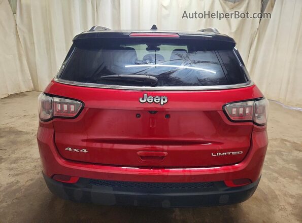3C4NJDCN8ST521152 2025 JEEP COMPASS Red უკანა ხედი