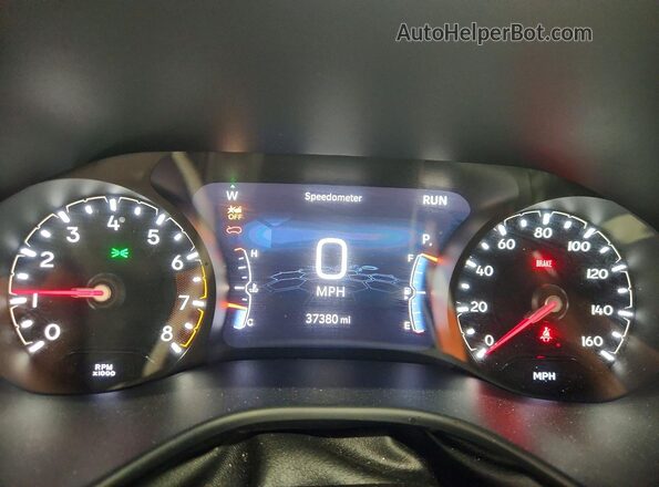 3C4NJDCN8ST521152 2025 JEEP COMPASS Red ხელსაწყოთა პანელის ხედი