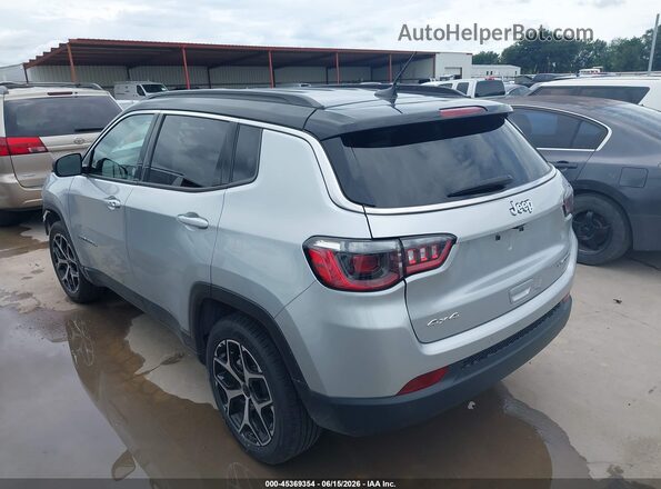 3C4NJDCN8ST561182 2025 JEEP COMPASS Silver Задня ліва чверть