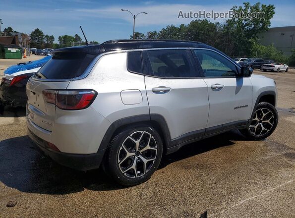 3C4NJDCN8ST581402 2025 JEEP COMPASS Silver Задня права чверть