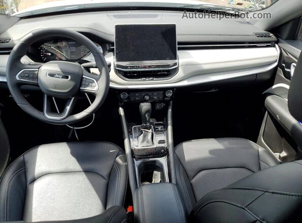 3C4NJDCN8ST601700 2025 JEEP COMPASS White წინა პანელის ხედი