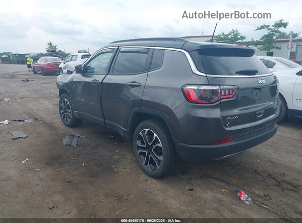 3C4NJDCNXPT550871 2023 JEEP COMPASS Gray Trasero izquierdo