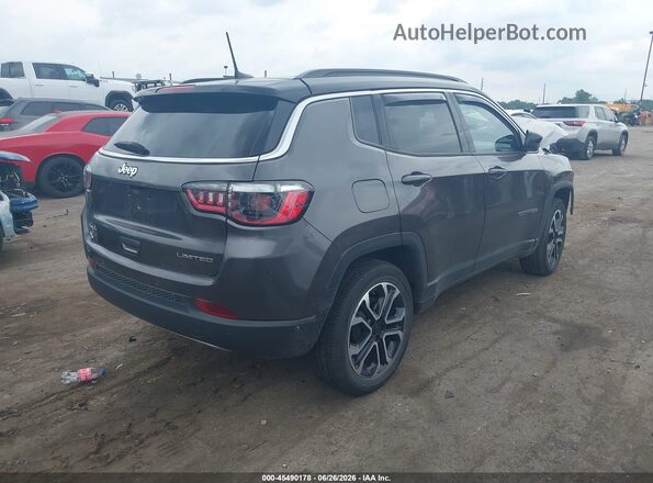 3C4NJDCNXPT550871 2023 JEEP COMPASS Gray Trasero derecho