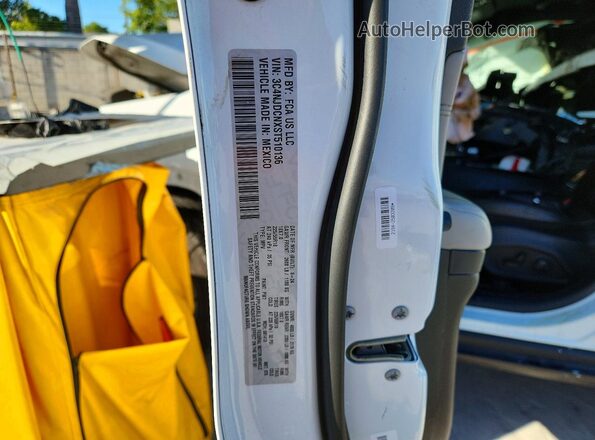 3C4NJDCNXST510136 2025 JEEP COMPASS White VIN կոդի պիտակի տեսք
