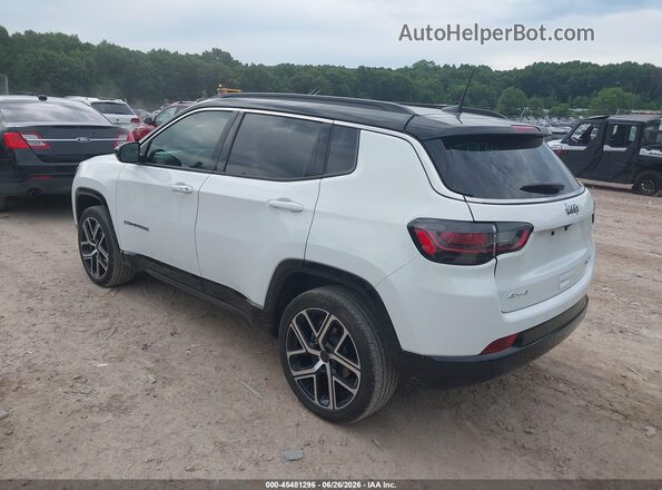 3C4NJDCNXST534484 2025 JEEP COMPASS Белый Задняя левая четверть