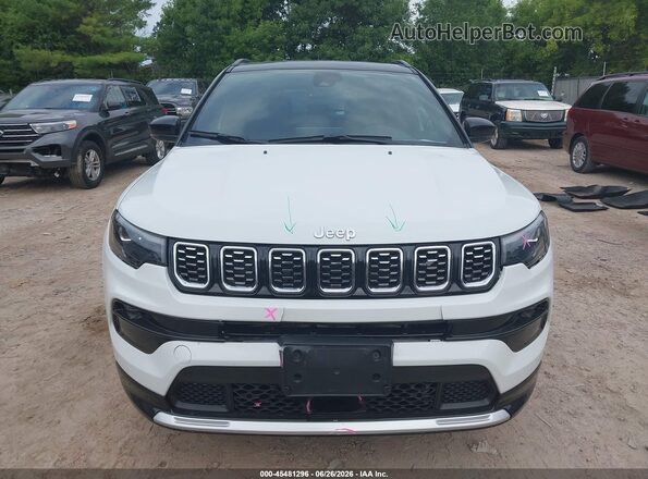 3C4NJDCNXST534484 2025 JEEP COMPASS Белый Вид щитка приборов