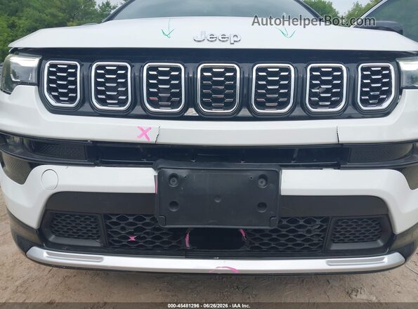 3C4NJDCNXST534484 2025 JEEP COMPASS Белый Вид спереди