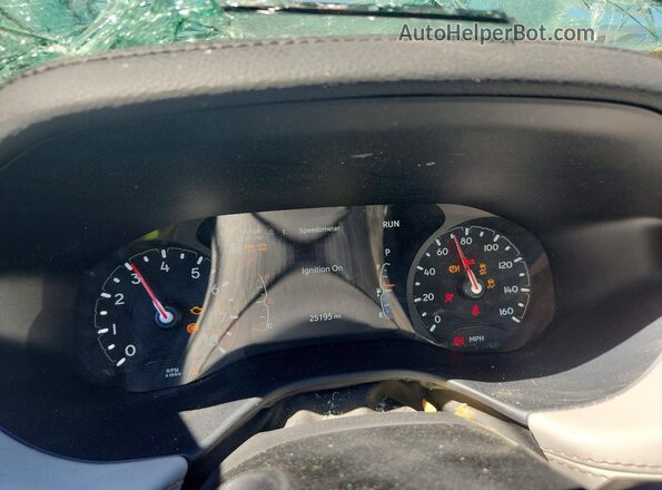 3C4NJDCNXST545999 2025 JEEP COMPASS Silver Vista del cuadro de instrumentos