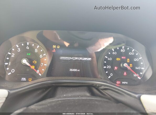 3C4NJDCNXST548255 2025 JEEP COMPASS Black უკანა სავარძლების ხედი