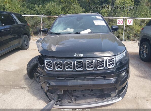 3C4NJDCNXST548255 2025 JEEP COMPASS Black ხელსაწყოთა პანელის ხედი