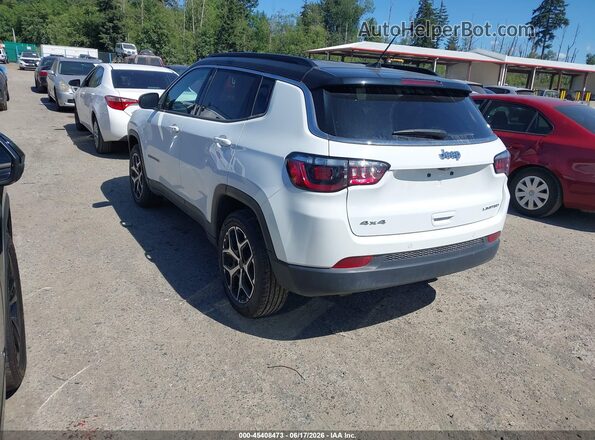 3C4NJDCNXST590828 2025 JEEP COMPASS White Задня ліва чверть