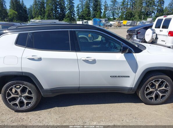 3C4NJDCNXST590828 2025 JEEP COMPASS White Вид задньої частини салону
