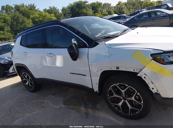 3C4NJDCNXTT212218 2026 JEEP COMPASS White Вид задньої частини салону