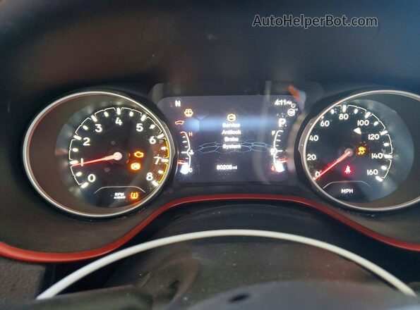 3C4NJDDB0HT633554 2017 JEEP COMPASS Gray Vista del cuadro de instrumentos