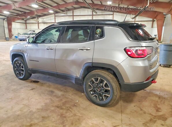 3C4NJDDB0KT668960 2019 JEEP COMPASS Gray Задня ліва чверть