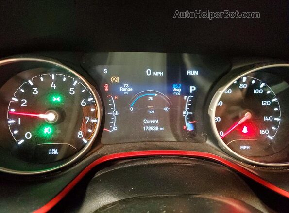 3C4NJDDB0KT668960 2019 JEEP COMPASS Gray Вид щитка приладів