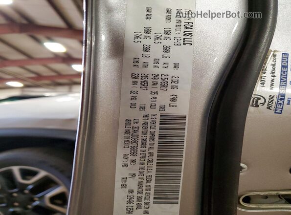 3C4NJDDB0KT668960 2019 JEEP COMPASS Gray Вид наклейки з VIN-кодом