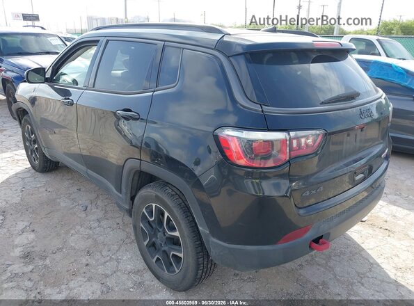 3C4NJDDB0LT159615 2020 JEEP COMPASS Черный Задняя левая четверть