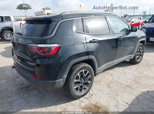 3C4NJDDB0LT159615 2020 JEEP COMPASS Черный Задняя правая четверть