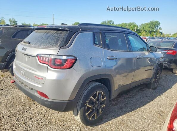 3C4NJDDB0LT195367 2020 JEEP COMPASS Gray Rear right
