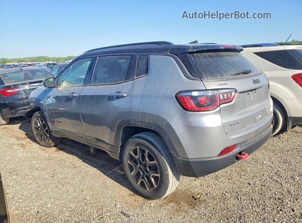 3C4NJDDB0LT195367 2020 JEEP COMPASS Gray Rear left