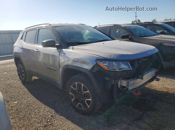 3C4NJDDB0LT195367 2020 JEEP COMPASS Gray Front right